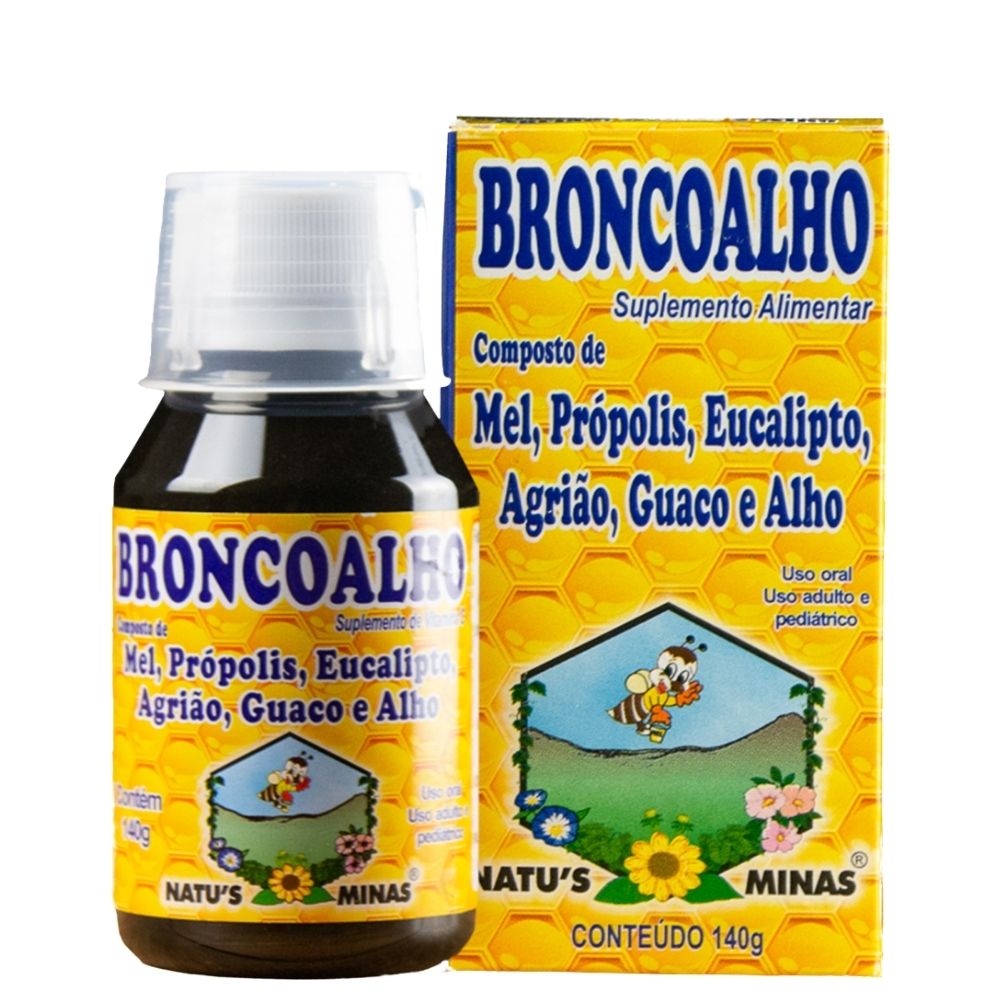 Composto Broncoalho 140g Natus Minas