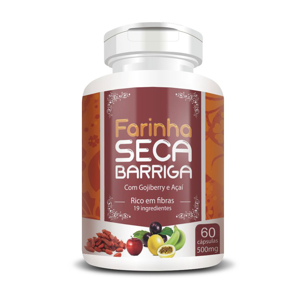 Seca Barriga com Gojiberry 500mg 60 cápsulas RN Suplementos