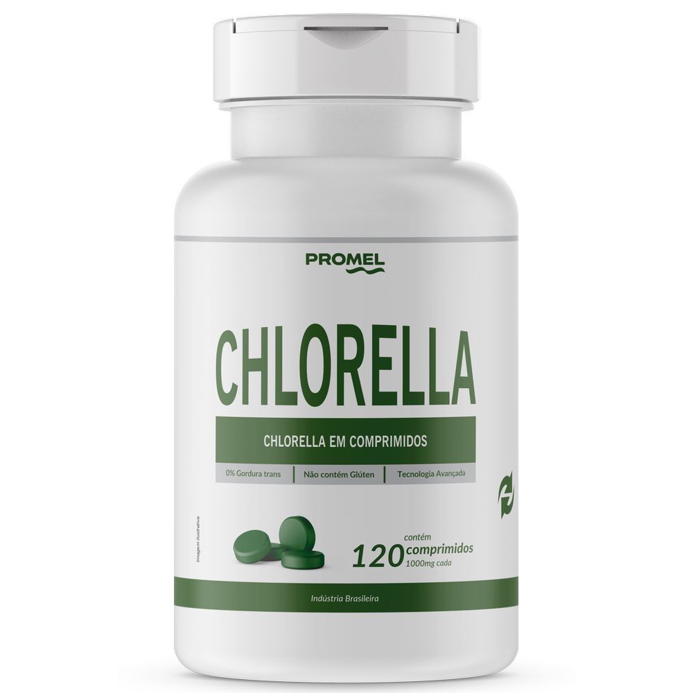 Chlorella (Clorella) 1000mg 120 comprimidos Promel
