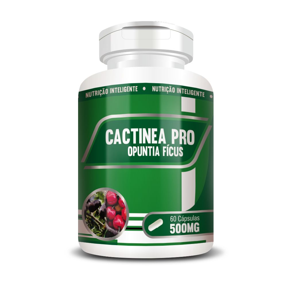 Cactinea Pro - Opuntia Ficus 500mg 60 cápsulas RN Suplementos
