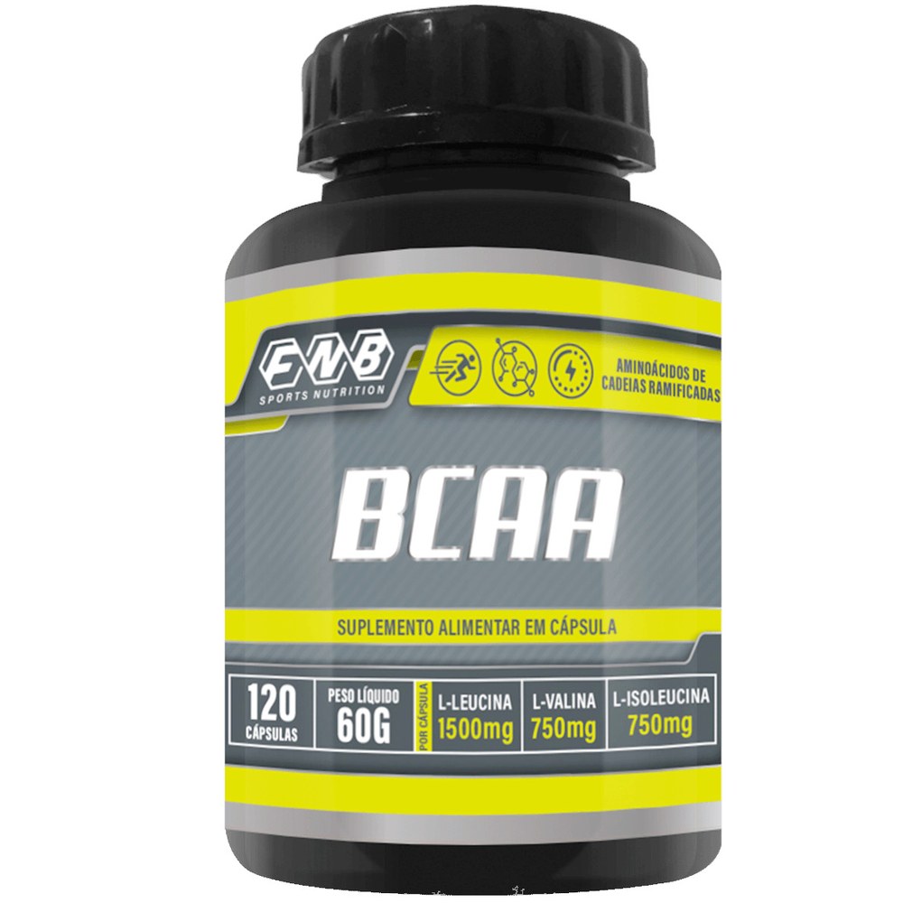 BCAA 500mg 120 cápsulas Flora Nativa