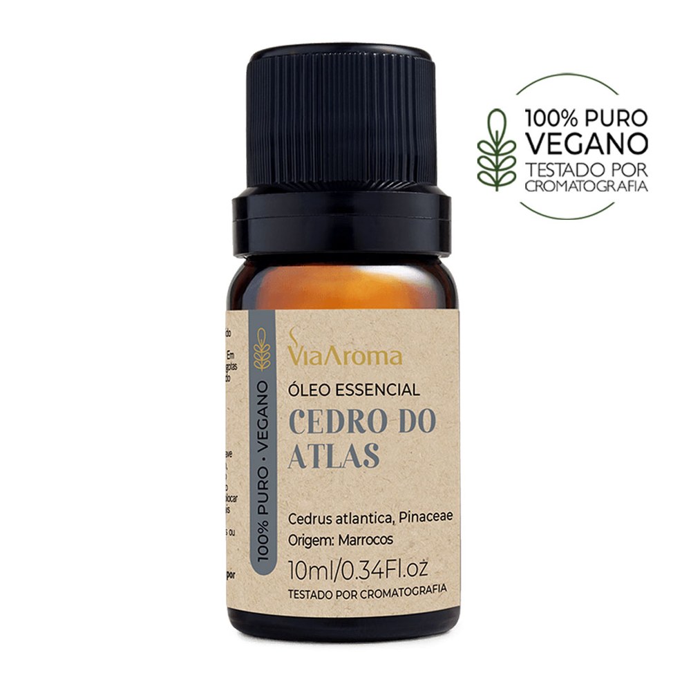 Oleo Essencial Cedro do Atlas 10ml Via Aroma