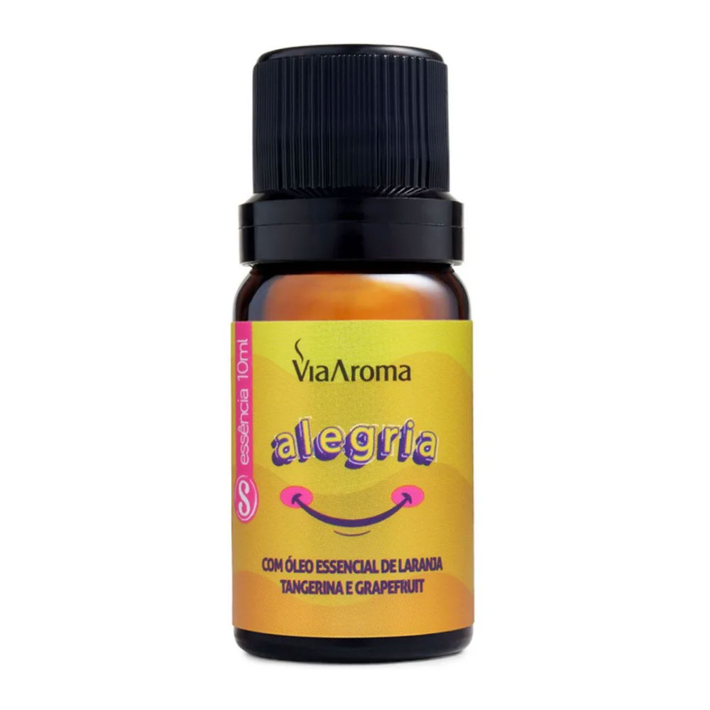 Essencia Alegria (Com Laranja Tangerina e Grapefruit) 10ml Via Aroma