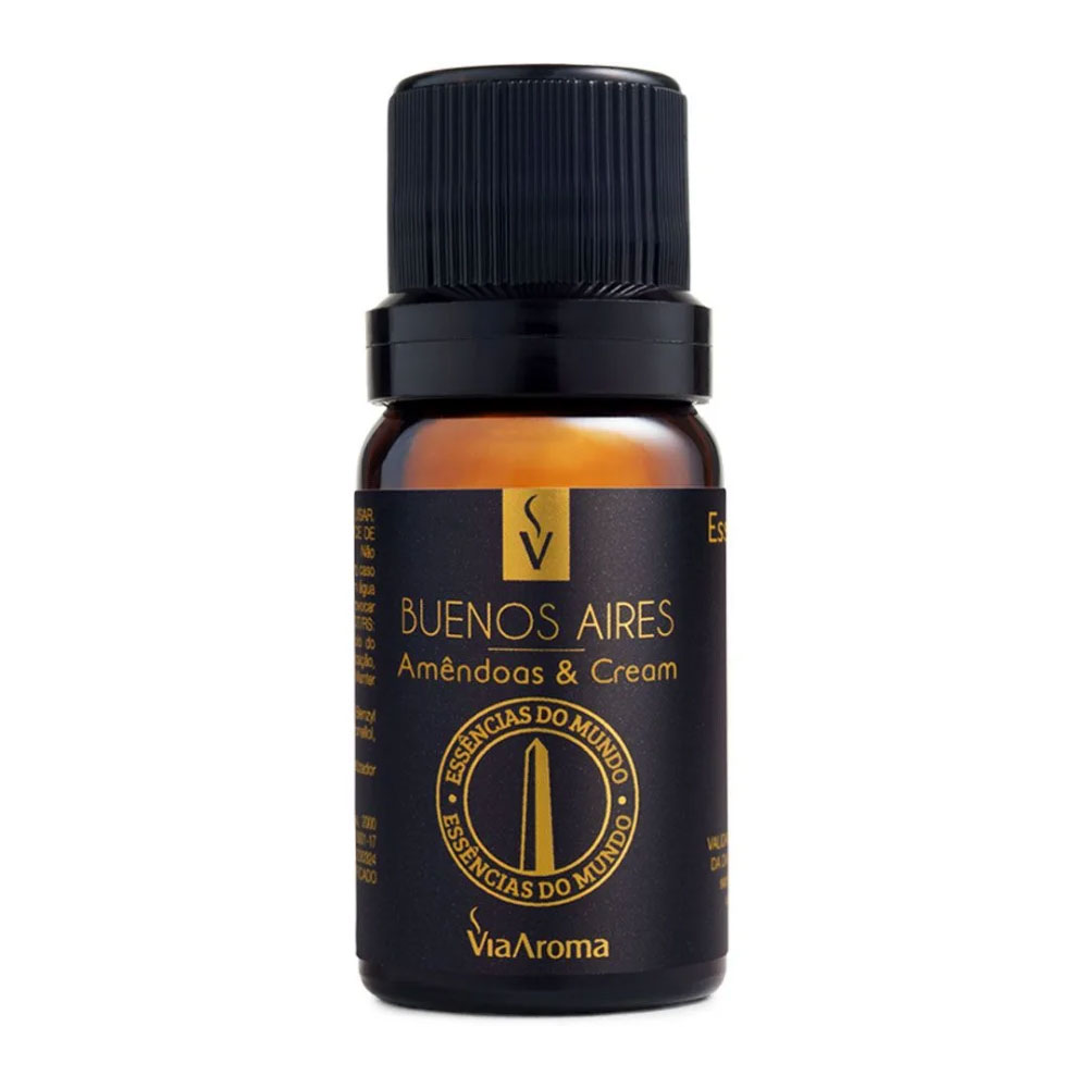 Essencia Buenos Aires (Com Amendoas e Cream) 10ml Via Aroma