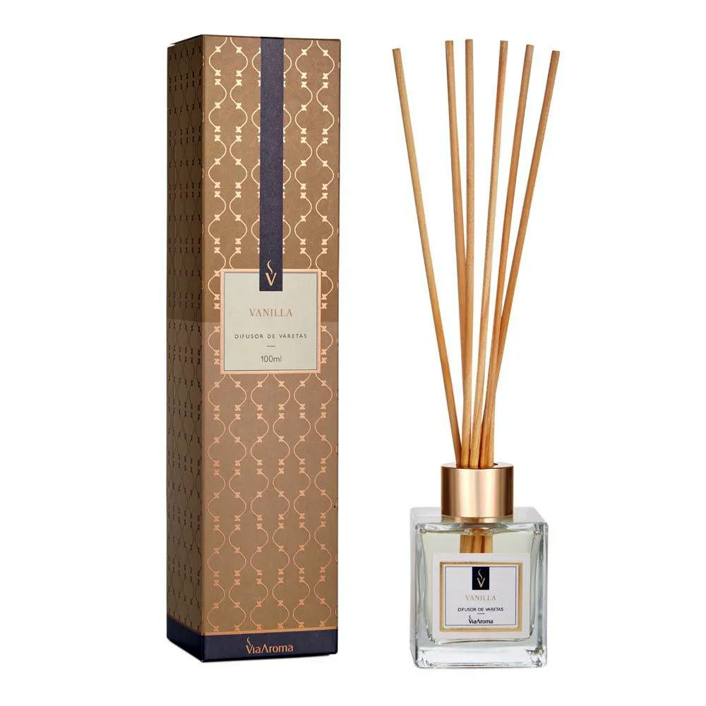 Difusor de Varetas Vanilla 100ml Via Aroma