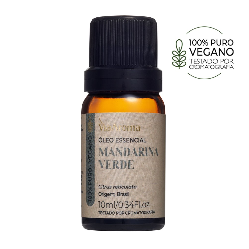 Oleo Essencial Mandarina Verde 10ml Via Aroma