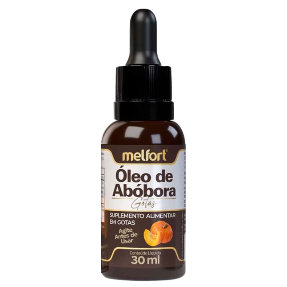 Oleo de Semente de Abobora em Gotas 30ml Melfort