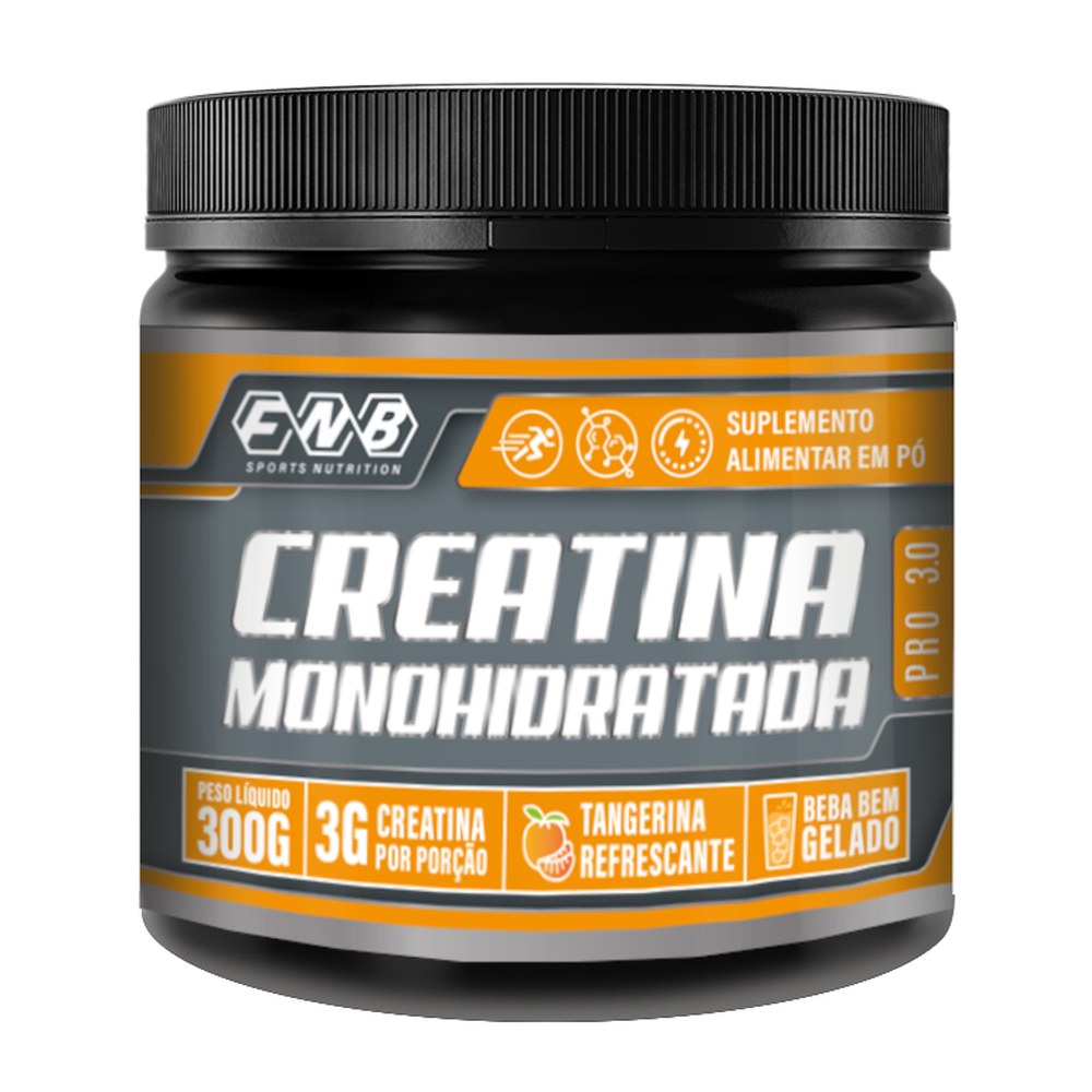 Creatina Monohidratada Tangerina 300g Flora Nativa