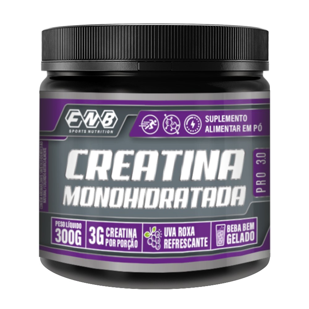 Creatina Monohidratada Uva Roxa 300g Flora Nativa
