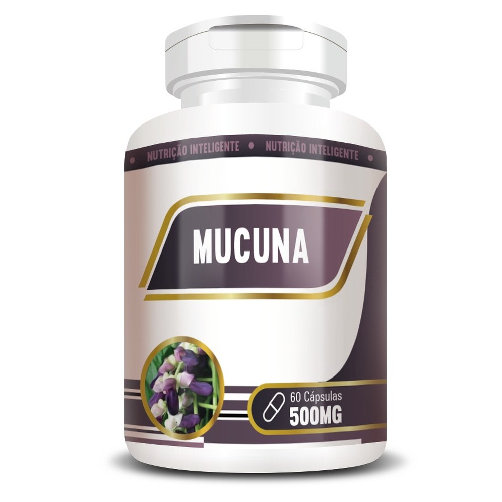 Mucuna 500mg 60 cápsulas RN Suplementos
