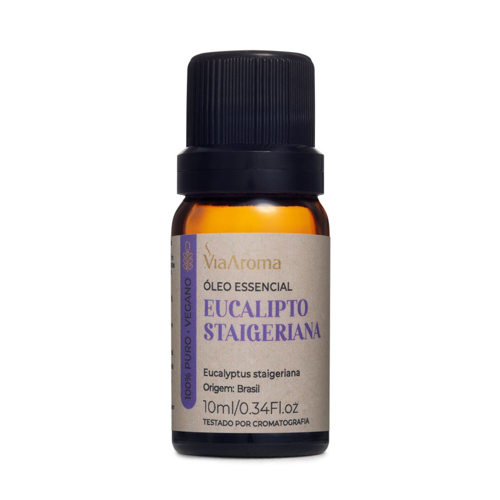 Oleo Essencial Eucalipto Staigeriana 10ml Via Aroma