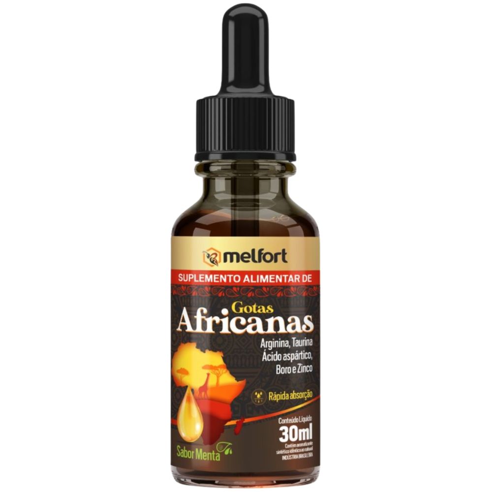 Gotas Africanas (Boro e Associações) 30ml Melfort