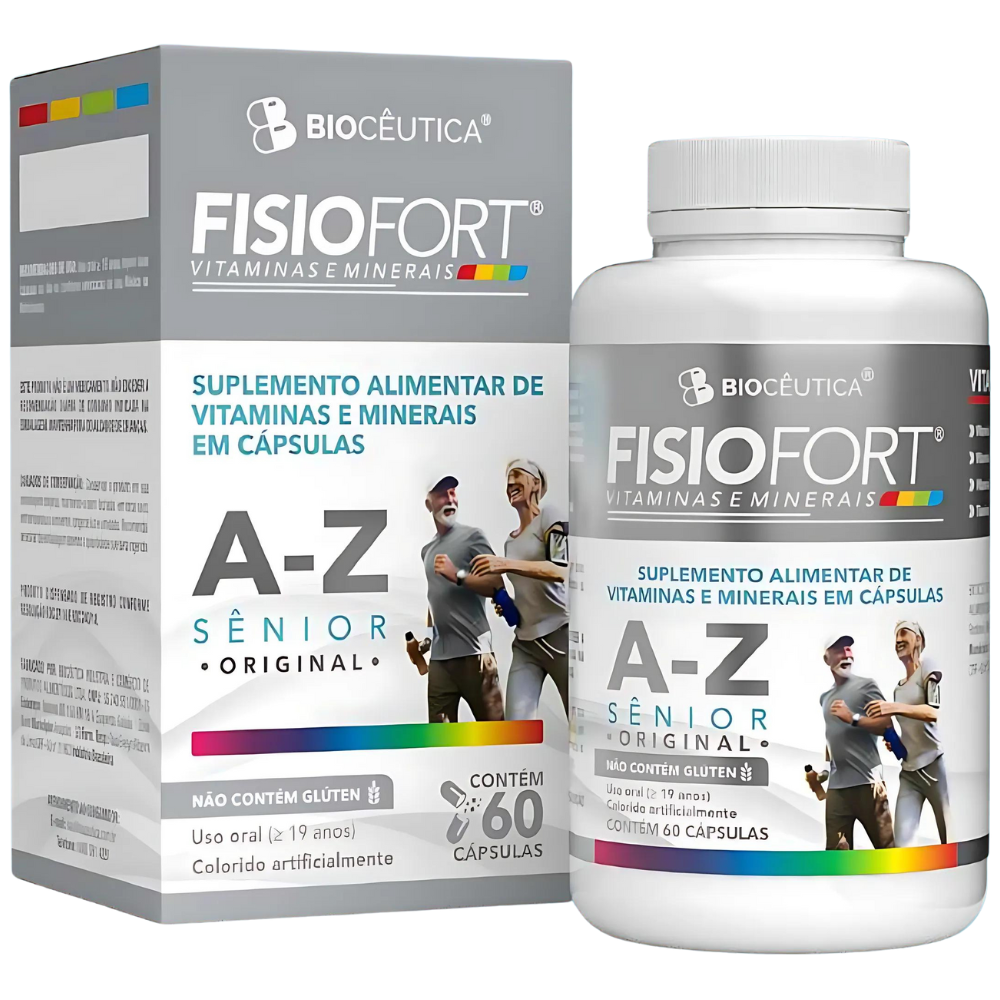 FisioFort Senior - Polivitaminico 370mg 60 cápsulas Bioceutica