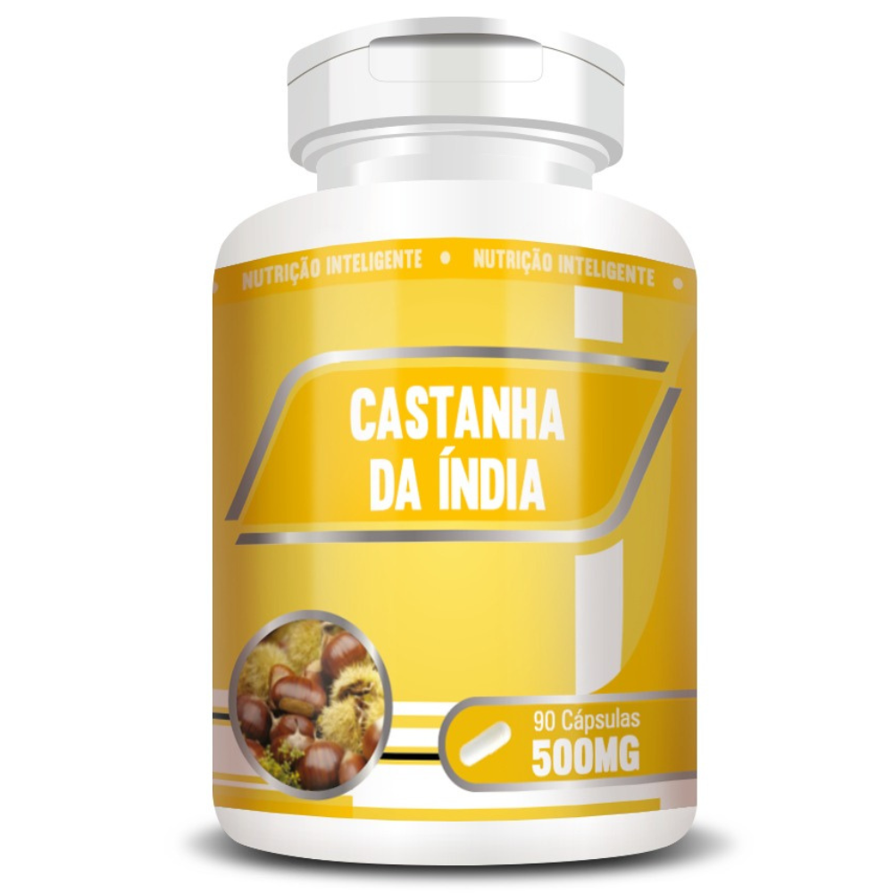 Castanha da India 500mg 90 cápsulas RN Suplementos