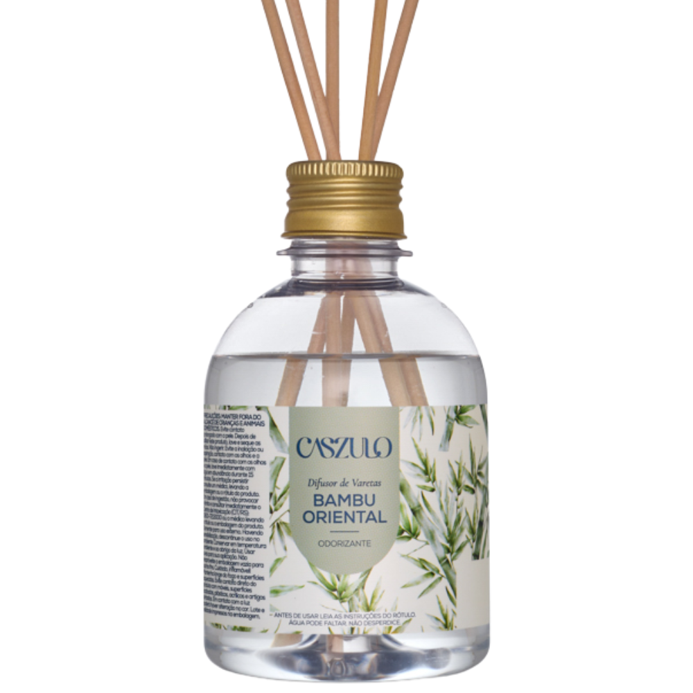 Difusor Varetas Bambu Oriental 250ml Caszulo 