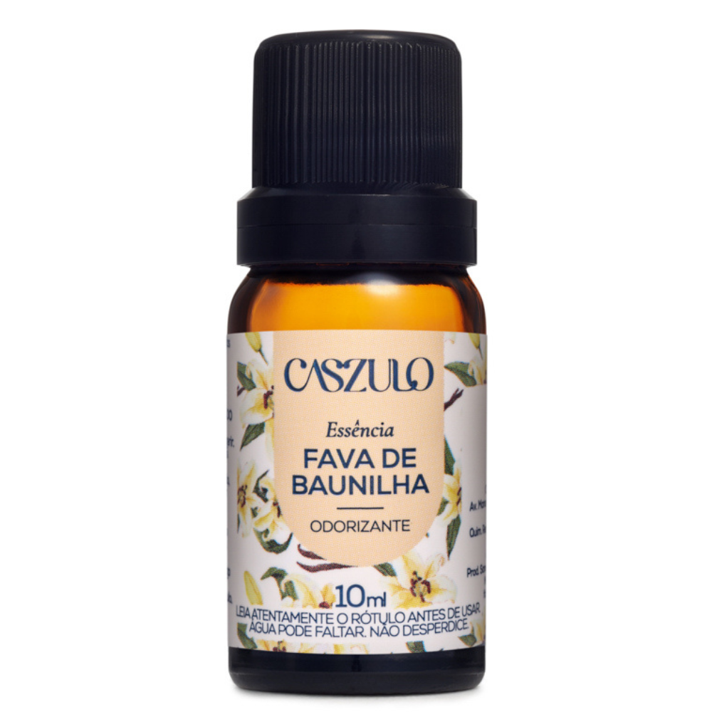 Essencia Fava de Baunilha (Vanilla) 10ml Caszulo Via Aroma