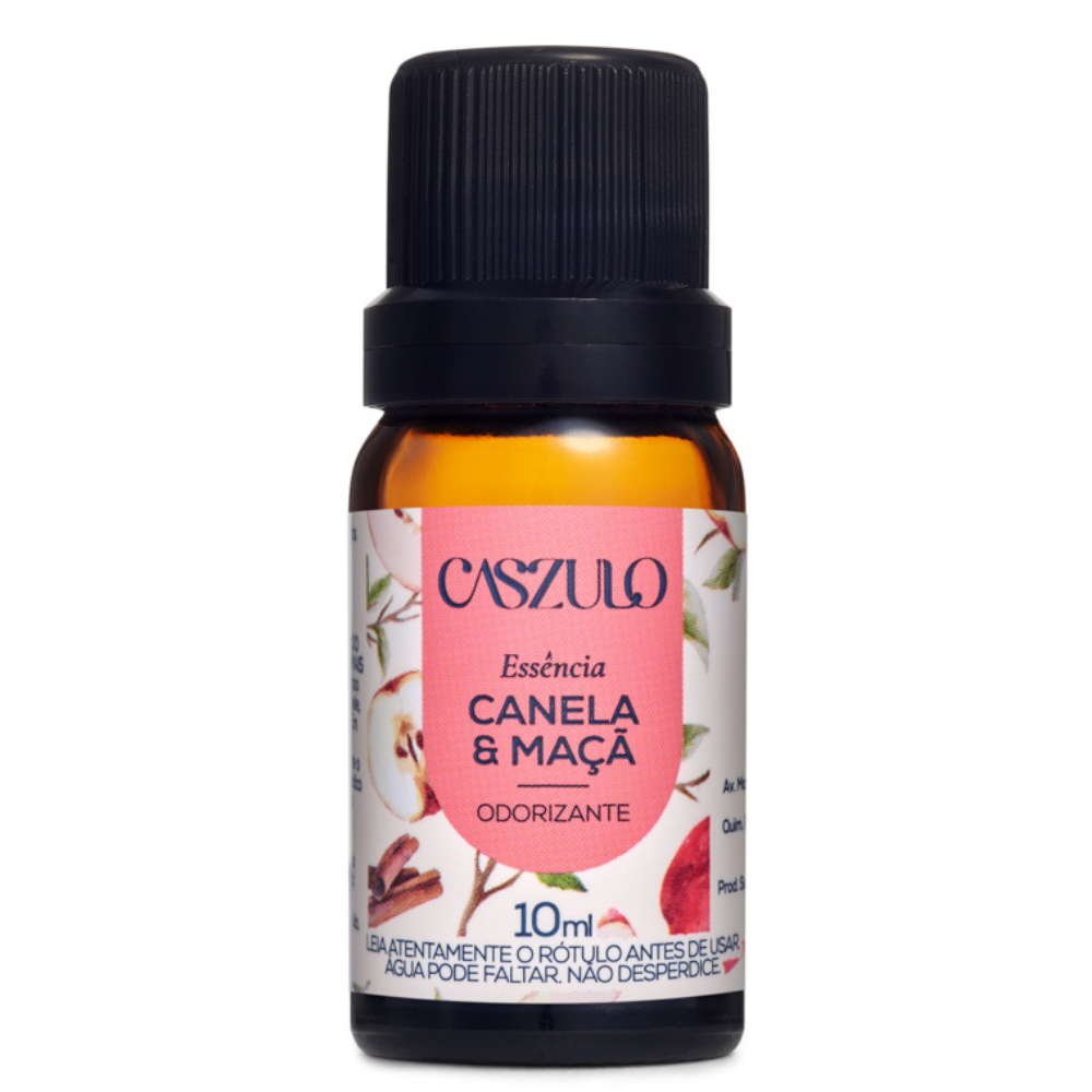 Essencia Canela e Maça 10ml Caszulo Via Aroma