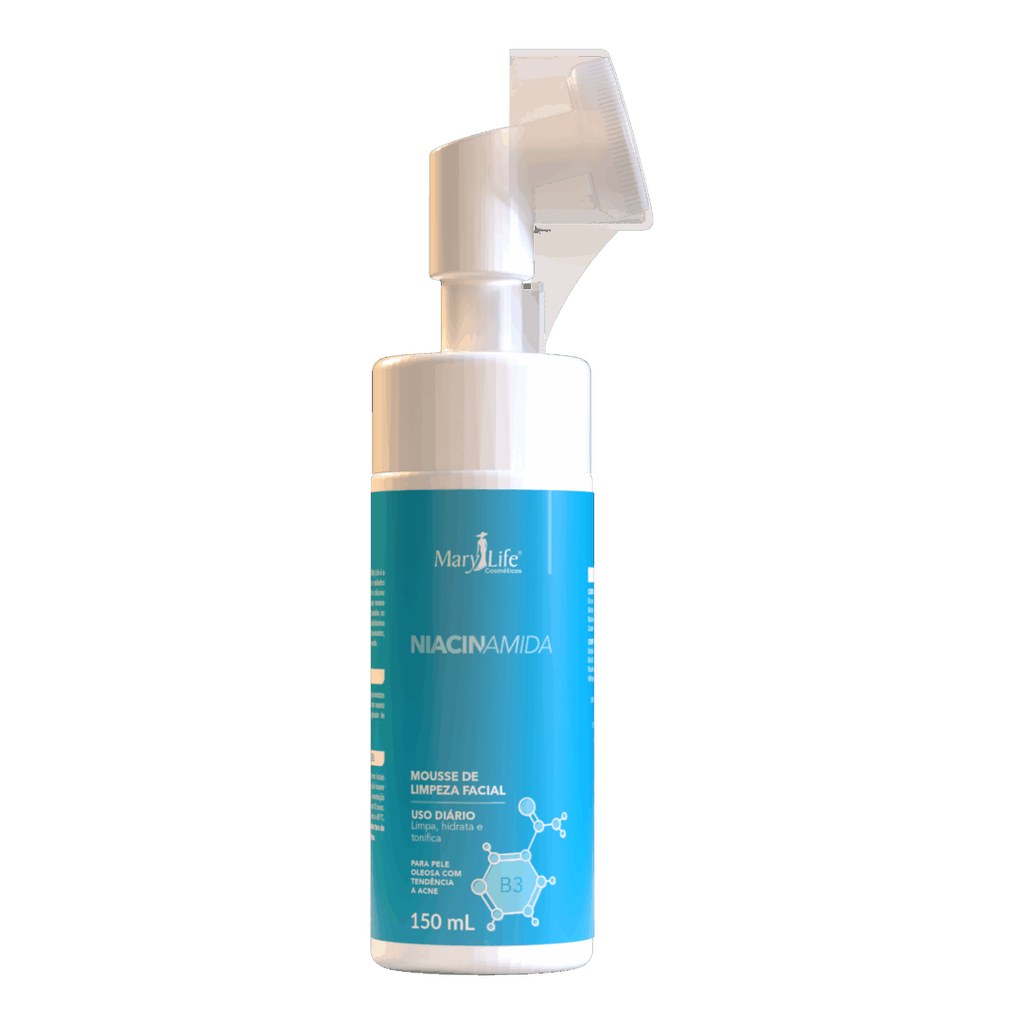Mousse de Limpeza Facial Niacinamida 150ml Bio Instinto