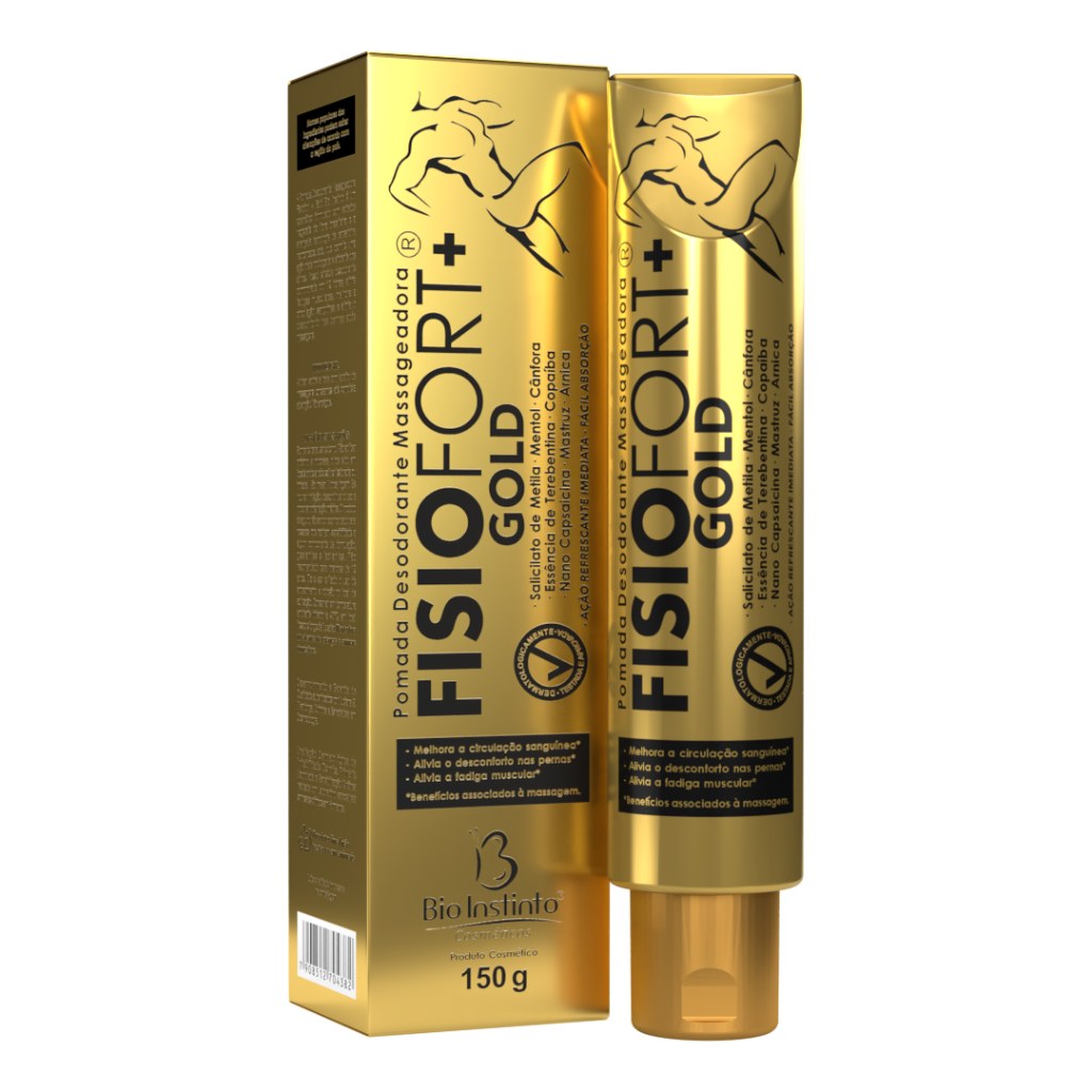 Pomada FisioFort Gold 150g Bio Instinto