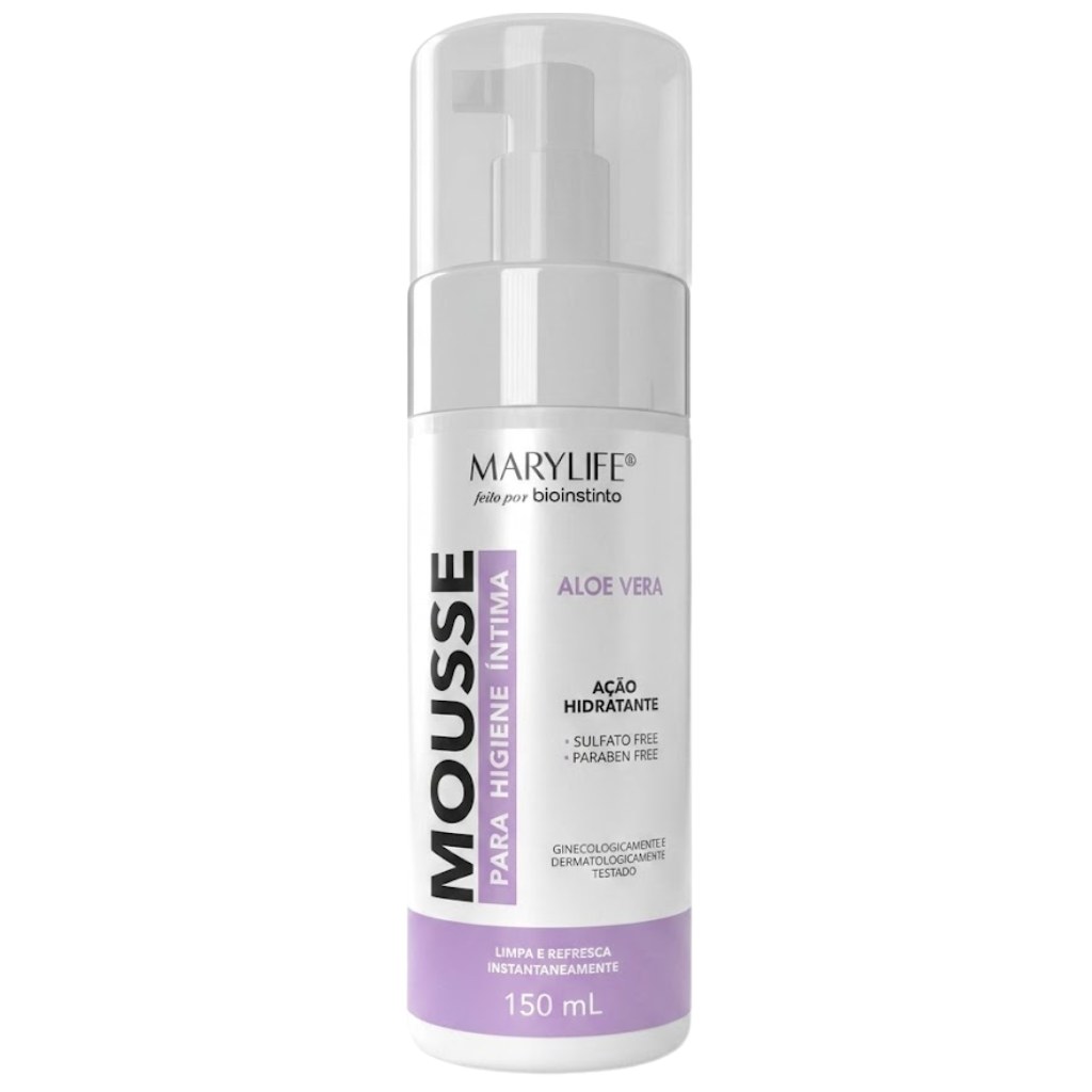Mousse de Higiene Intimo Aloe Vera 150ml Bio Instinto