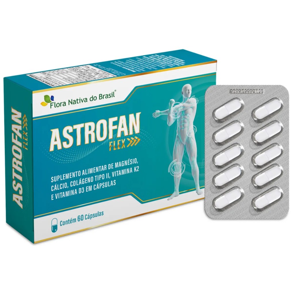 Astrofan Flex 500mg 60 cápsulas Flora Nativa