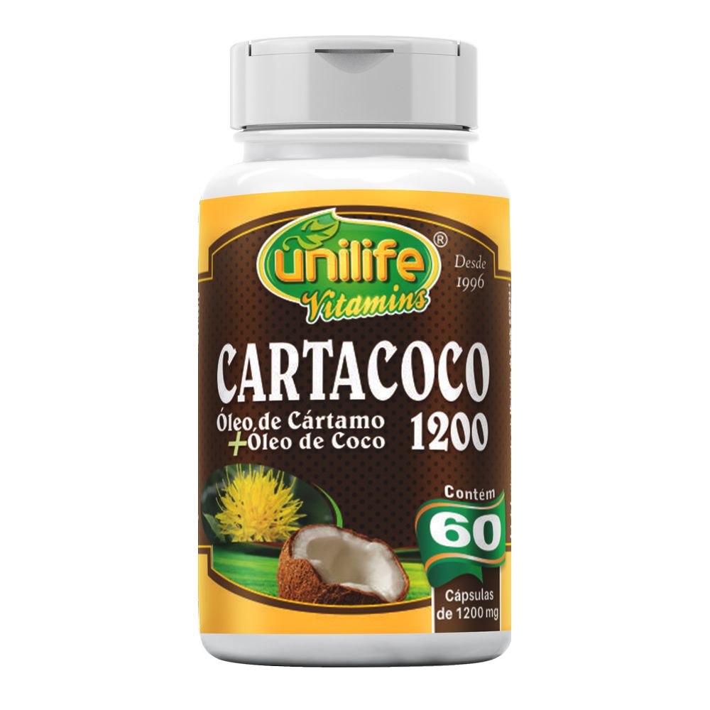 Cartacoco 1200mg 60 cápsulas Unilife