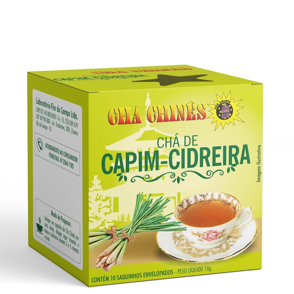 Cha Capim-Cidreira 10g Cha Chines