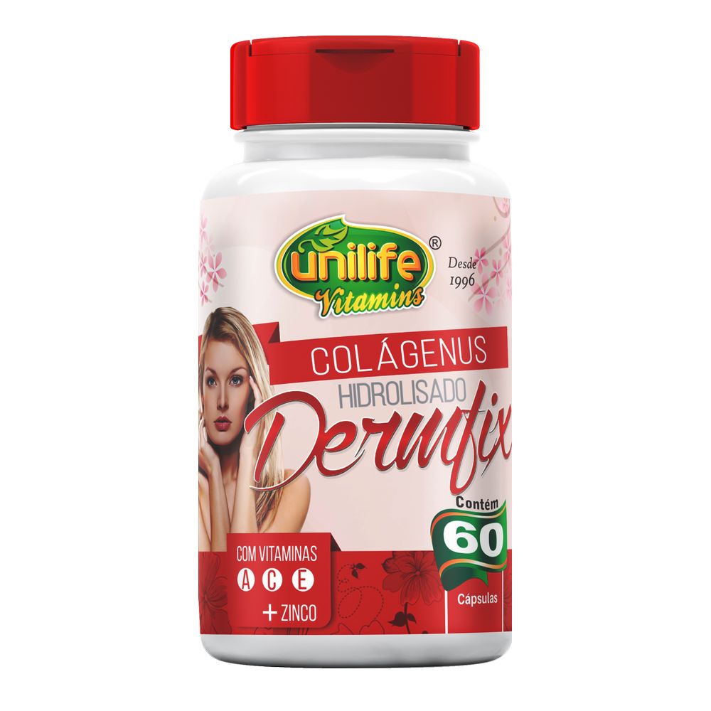 Colageno Hidrolisado Dermfix 450mg 60 cápsulas Unilife