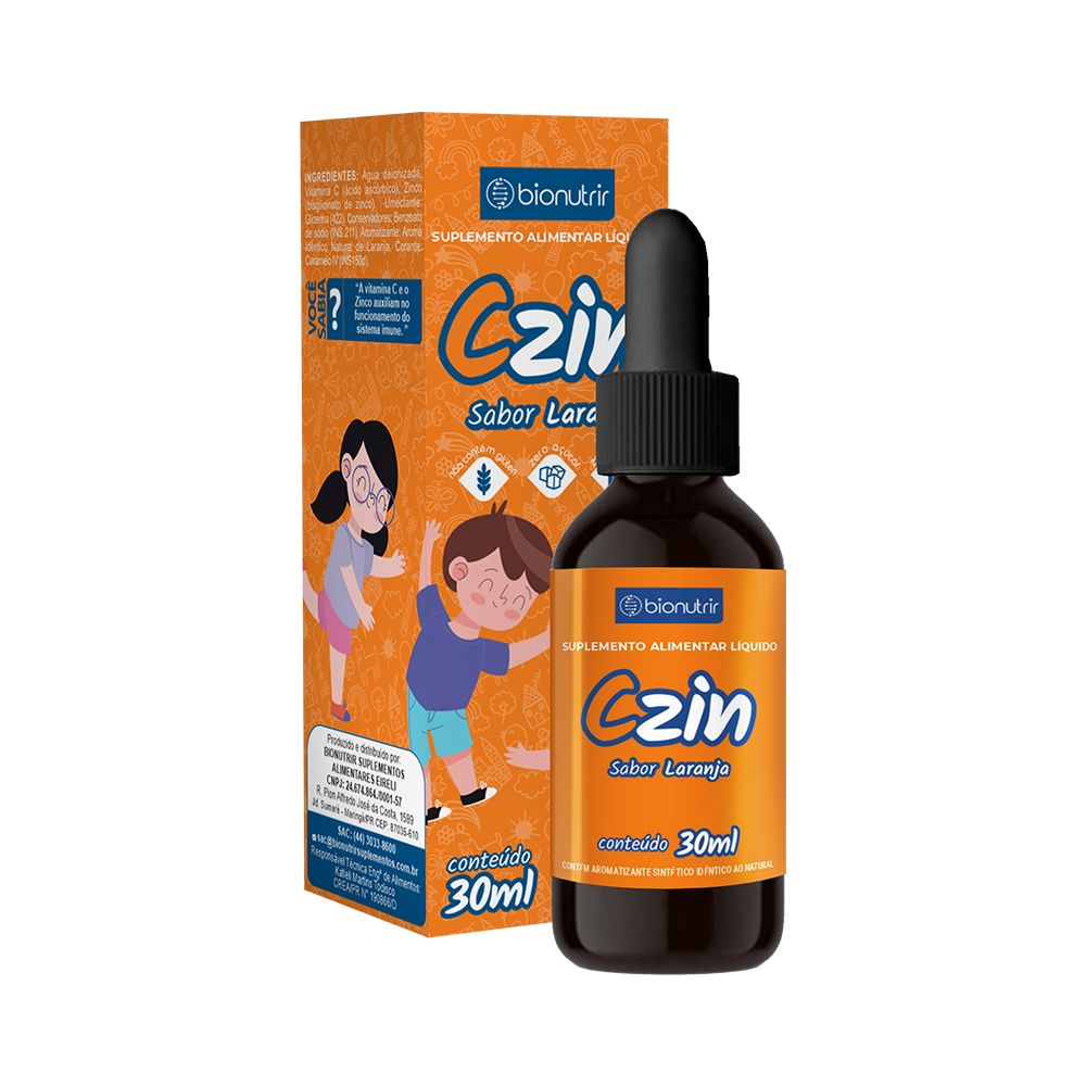 Czin (Vitamina C com Zinco) 30ml Bionutrir