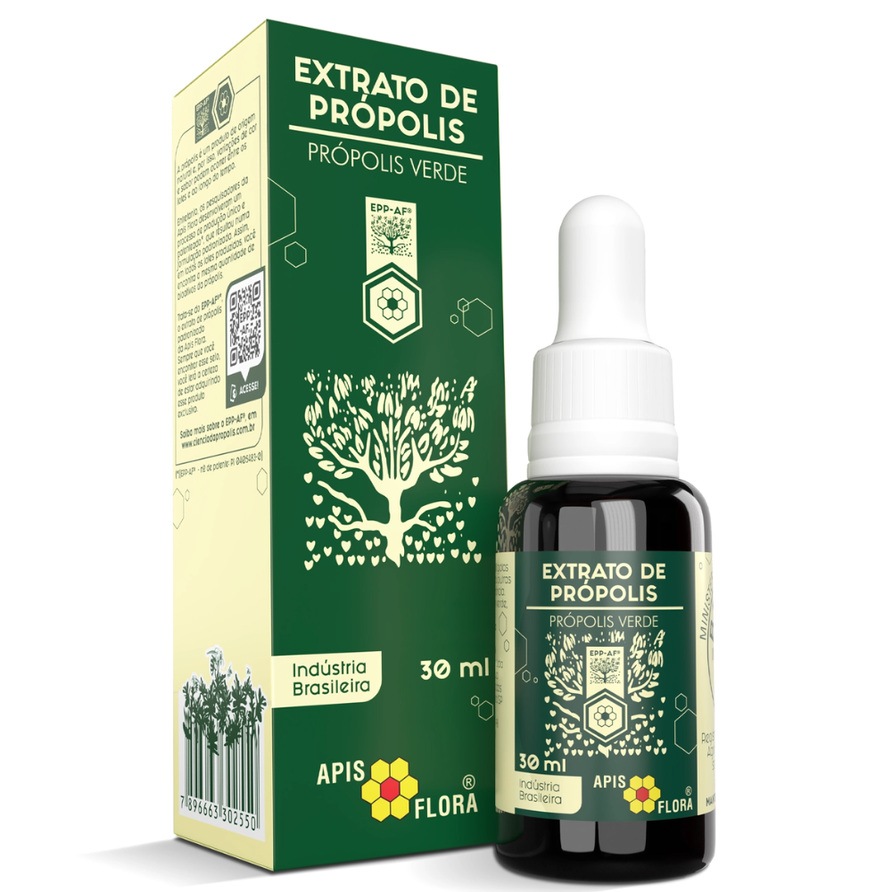 Extrato de Propolis Verde 30ml Apisflora