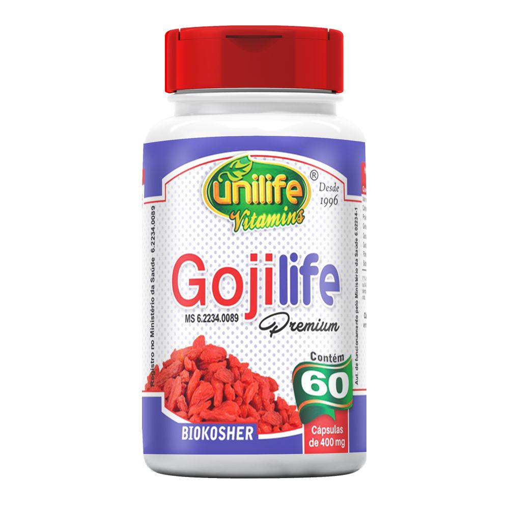 Gojilife Premium 400mg 60 cápsulas Unilife