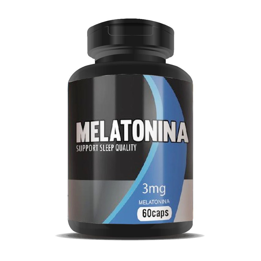 Melatonina (3mg) 500mg 60 cápsulas RN Suplementos