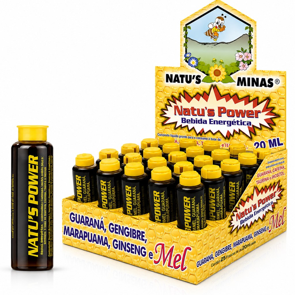 Natus Power Energetico 25un/20ml Natus Minas