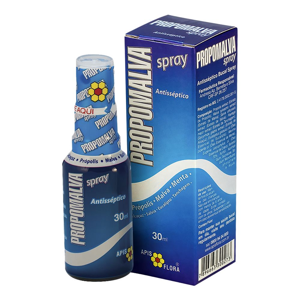 Propomalva (Propolis com Malva) Spray 30ml Apisflora