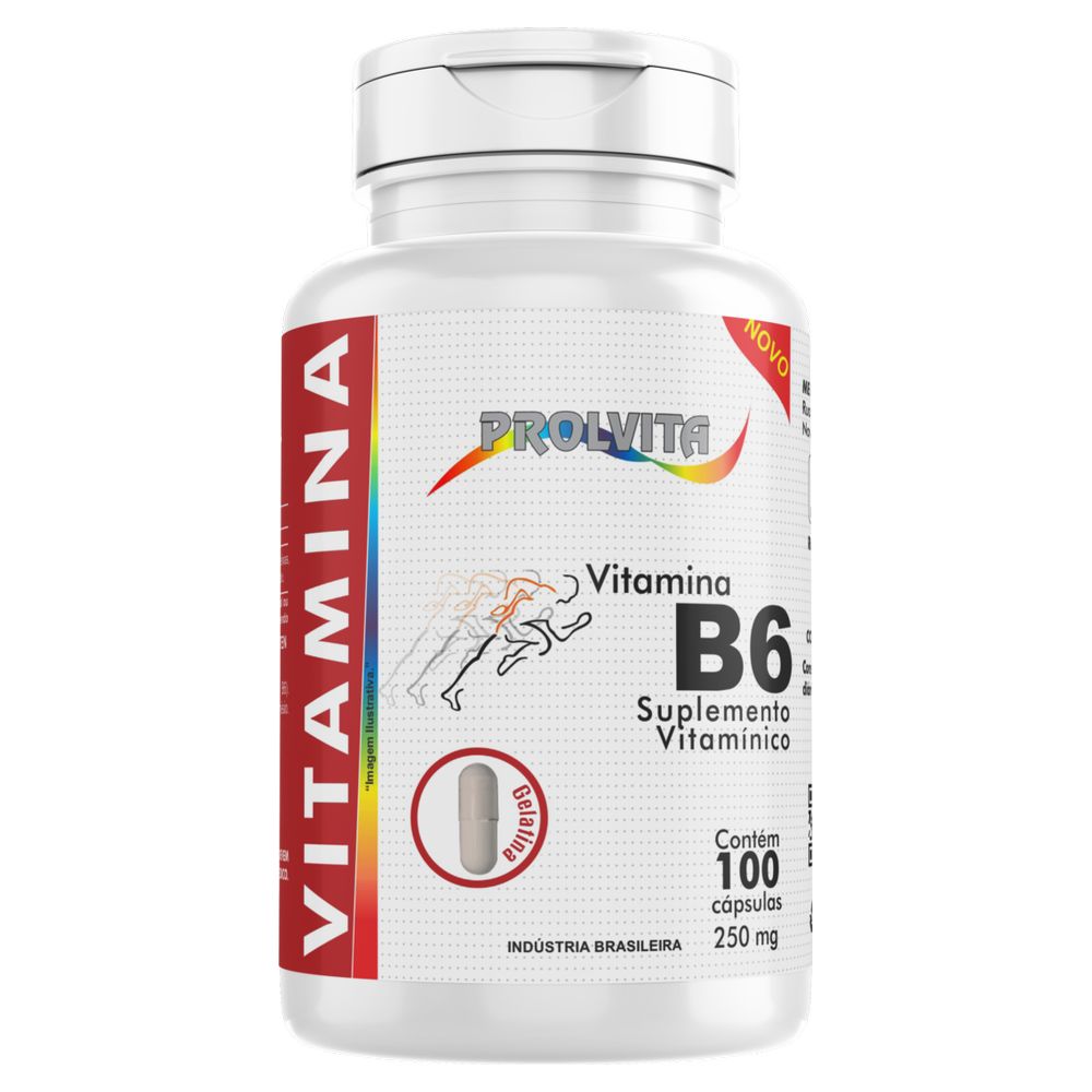 Vitamina B6 250mg 100 cápsulas Melcoprol