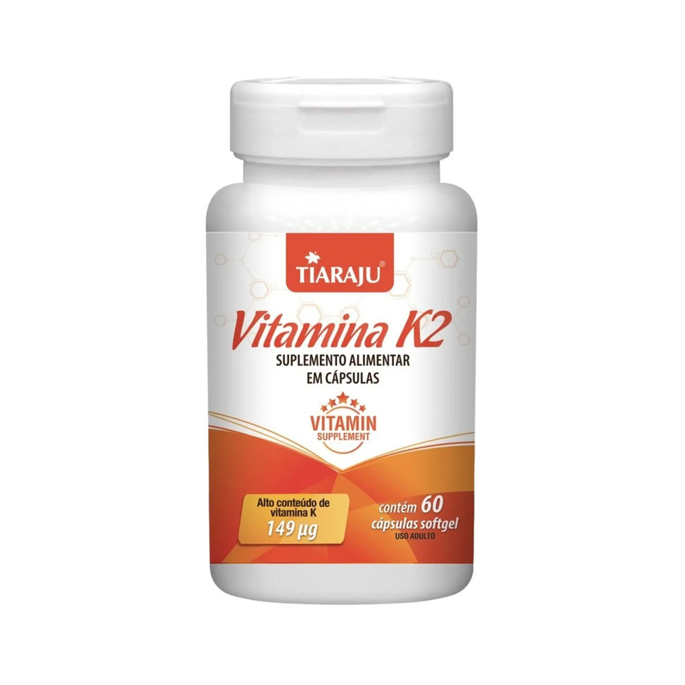Vitamina K2 (149mcg) 800mg 60 softcaps Tiaraju